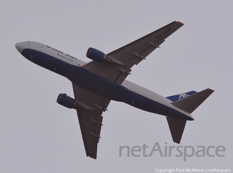 Star Air / Maersk Air Boeing 767-219(BDSF) (OY-SRF) | Photo 74486