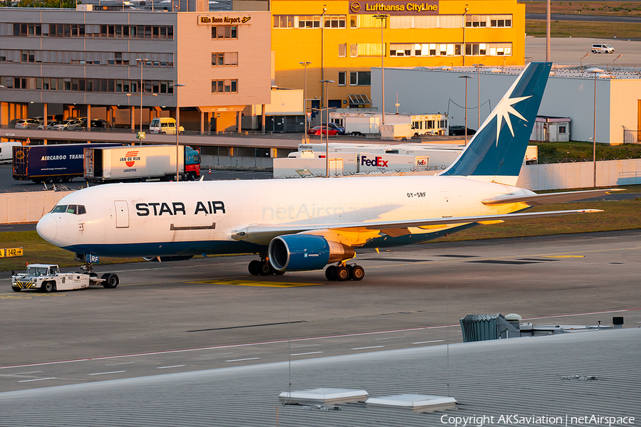 Star Air / Maersk Air Boeing 767-219(BDSF) (OY-SRF) | Photo 396625