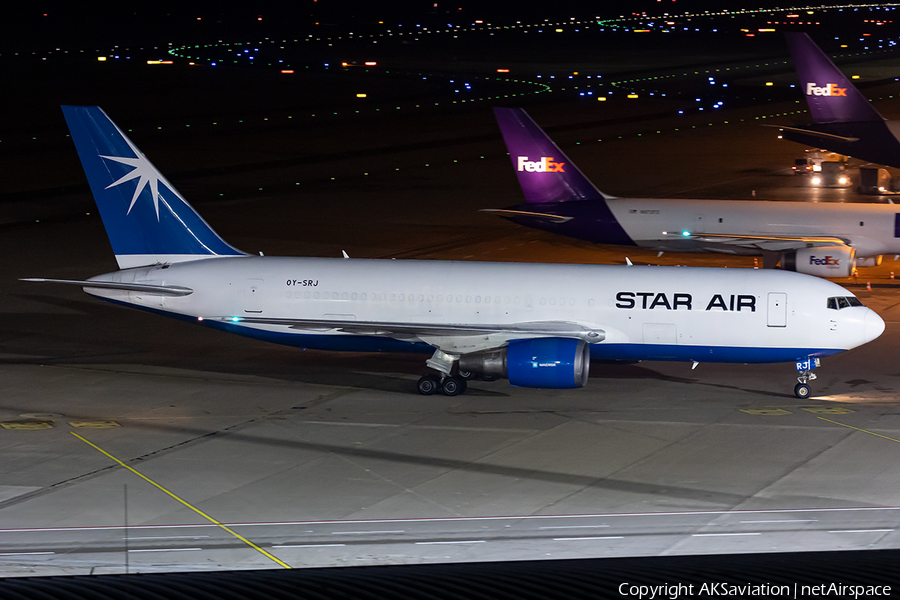 Star Air / Maersk Air Boeing 767-25E(BDSF) (OY-SRJ) | Photo 486404