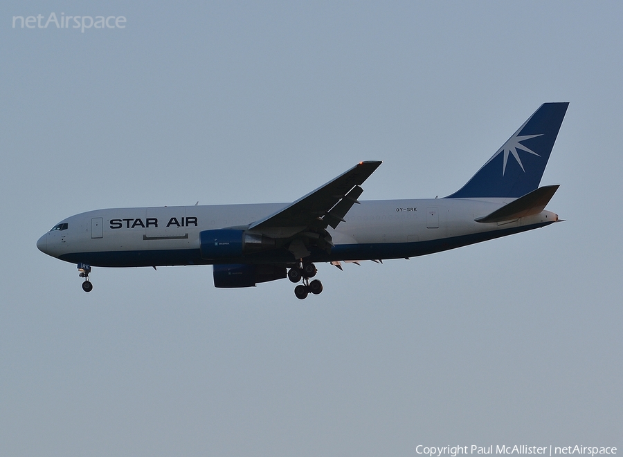 Star Air / Maersk Air Boeing 767-204(ER)(BDSF) (OY-SRK) | Photo 80259