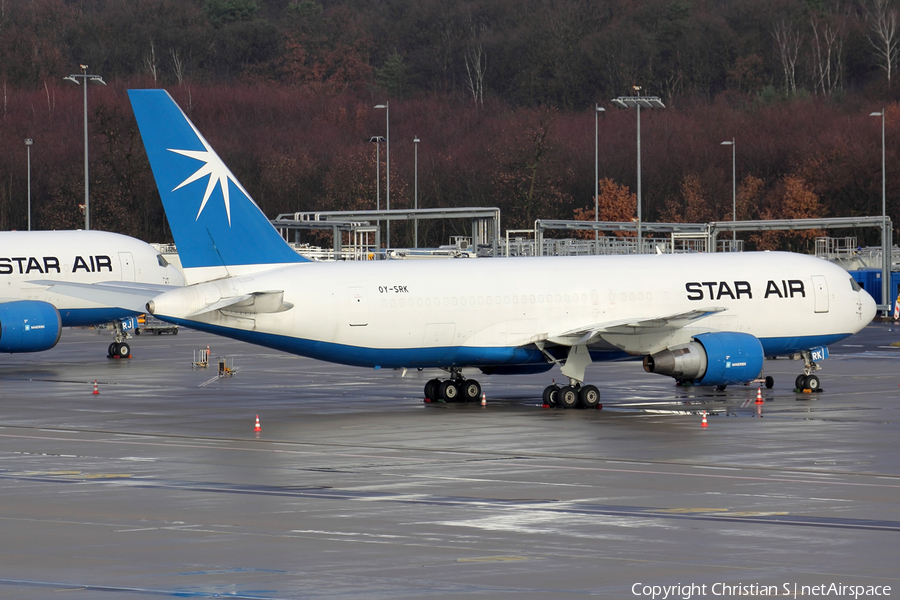 Star Air / Maersk Air Boeing 767-204(ER)(BDSF) (OY-SRK) | Photo 416282