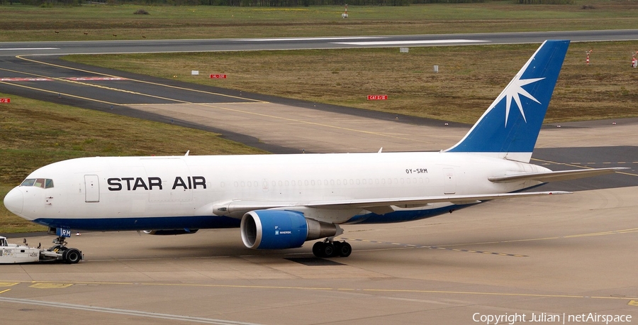 Star Air / Maersk Air Boeing 767-25E(BDSF) (OY-SRM) | Photo 446052