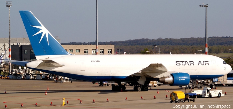 Star Air / Maersk Air Boeing 767-219(ER)(BDSF) (OY-SRN) | Photo 444487