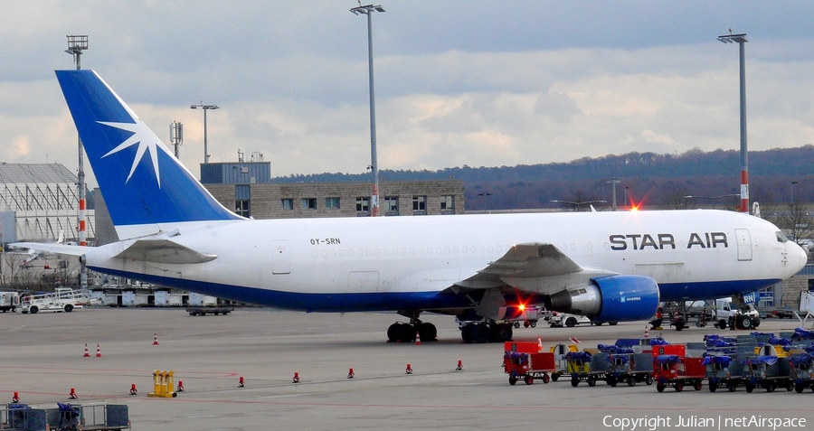 Star Air / Maersk Air Boeing 767-219(ER)(BDSF) (OY-SRN) | Photo 424696