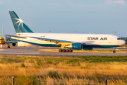 Star Air / Maersk Air Boeing 767-232(BDSF) (OY-SRP) at  Leipzig/Halle - Schkeuditz, Germany