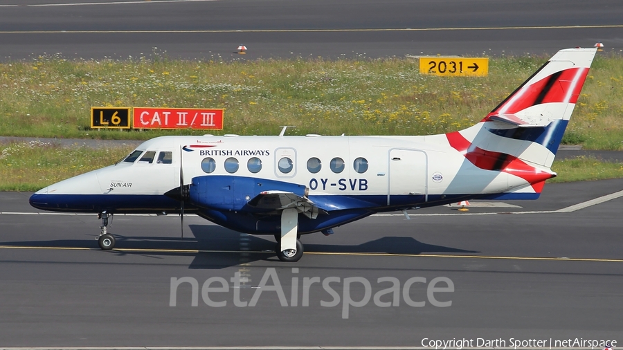 British Airways (Sun Air of Scandinavia) BAe Systems 3201 Super Jetstream 32 (OY-SVB) | Photo 211879