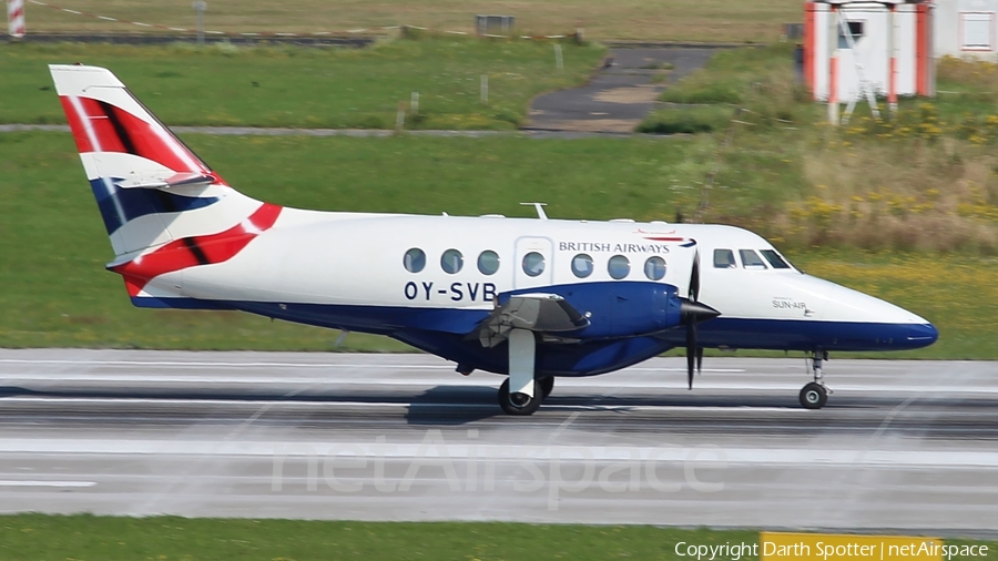 British Airways (Sun Air of Scandinavia) BAe Systems 3201 Super Jetstream 32 (OY-SVB) | Photo 211880