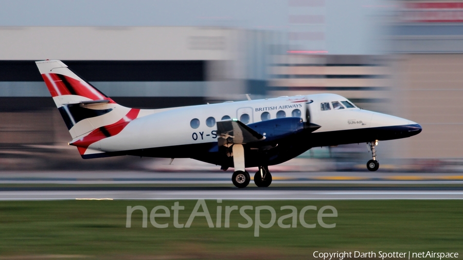 British Airways (Sun Air of Scandinavia) BAe Systems 3201 Super Jetstream 32 (OY-SVB) | Photo 215870