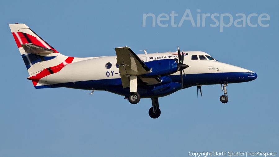 British Airways (Sun Air of Scandinavia) BAe Systems 3108 Jetstream 31 (OY-SVF) | Photo 168340
