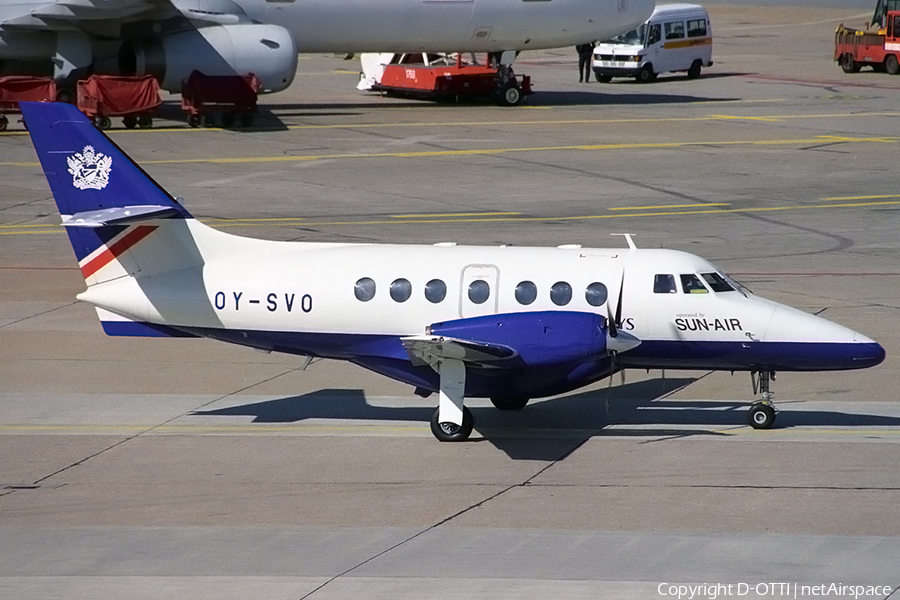 British Airways (Sun Air of Scandinavia) BAe Systems 3102 Jetstream 31 (OY-SVO) | Photo 188918
