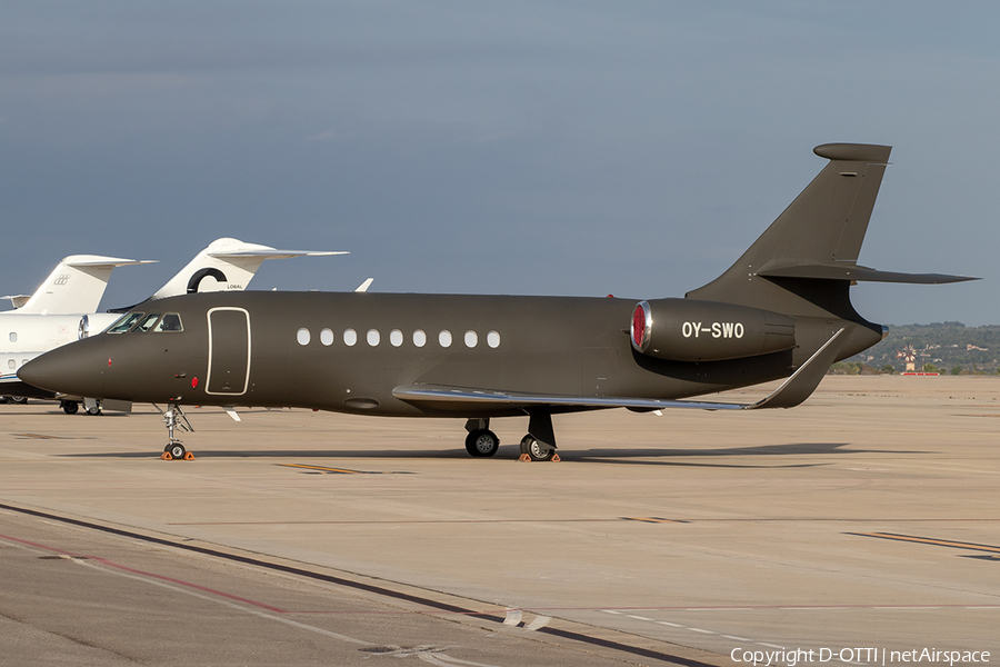 Blackbird Air Charter Dassault Falcon 2000S (OY-SWO) | Photo 265104