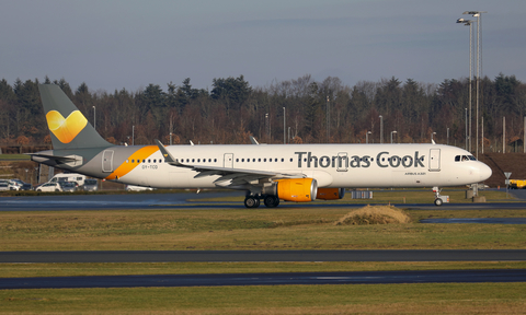 Thomas Cook Airlines Scandinavia Airbus A321-211 (OY-TCD) at  Billund, Denmark