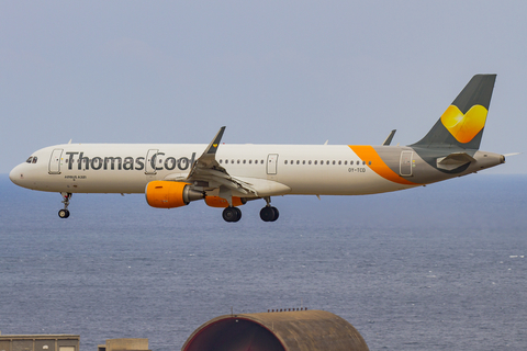 Thomas Cook Airlines Scandinavia Airbus A321-211 (OY-TCD) at  Gran Canaria, Spain