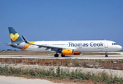 Thomas Cook Airlines Scandinavia Airbus A321-211 (OY-TCD) at  Rhodes, Greece