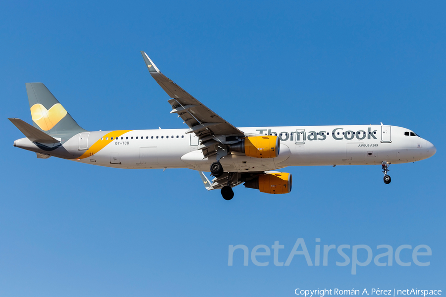 Thomas Cook Airlines Scandinavia Airbus A321-211 (OY-TCD) | Photo 284090