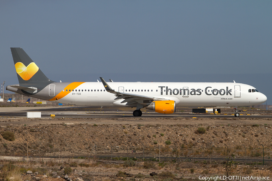 Thomas Cook Airlines Scandinavia Airbus A321-211 (OY-TCD) | Photo 479605