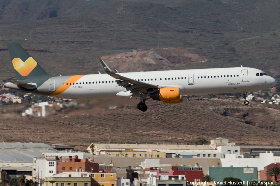 Sunclass Airlines Airbus A321-211 (OY-TCE) | Photo 413421