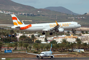 Sunclass Airlines Airbus A321-211 (OY-TCE) at  Gran Canaria, Spain