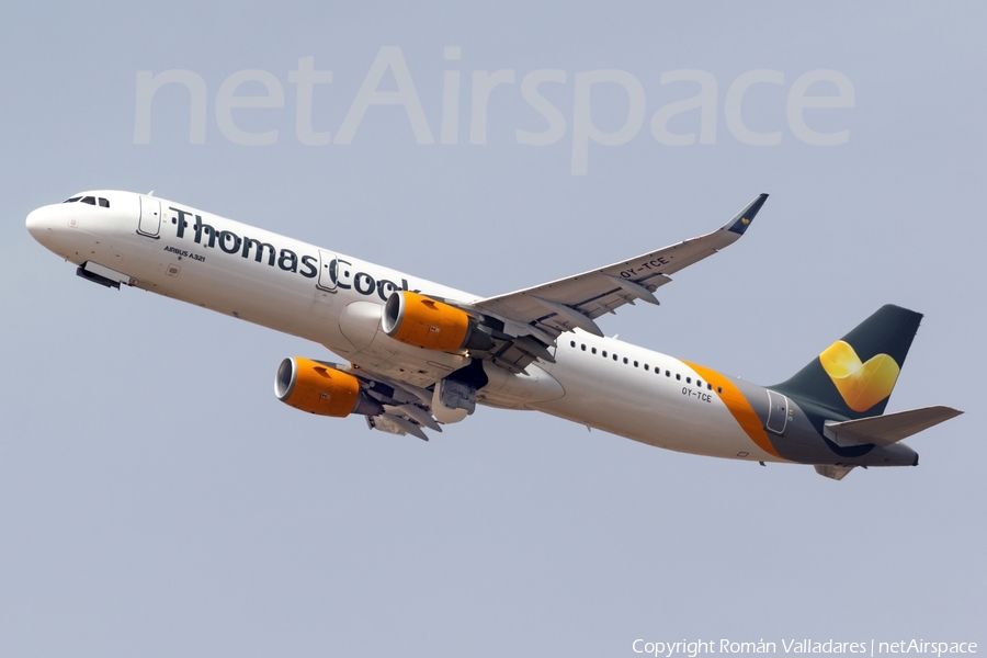 Thomas Cook Airlines Scandinavia Airbus A321-211 (OY-TCE) | Photo 337442