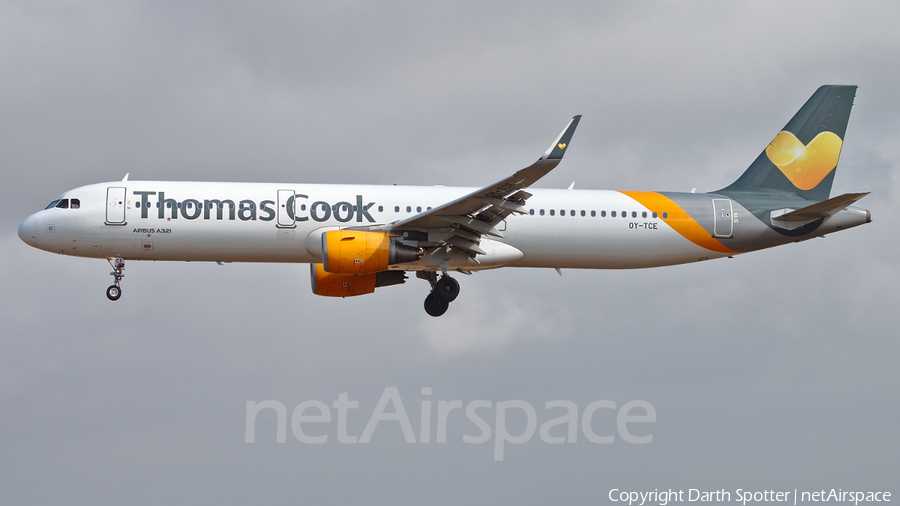 Thomas Cook Airlines Scandinavia Airbus A321-211 (OY-TCE) | Photo 376010