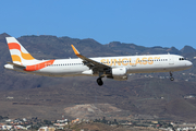 Sunclass Airlines Airbus A321-211 (OY-TCF) at  Gran Canaria, Spain