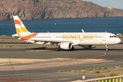 Sunclass Airlines Airbus A321-211 (OY-TCF) at  Gran Canaria, Spain