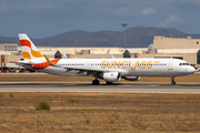 Sunclass Airlines Airbus A321-211 (OY-TCF) at  Palma De Mallorca - Son San Juan, Spain