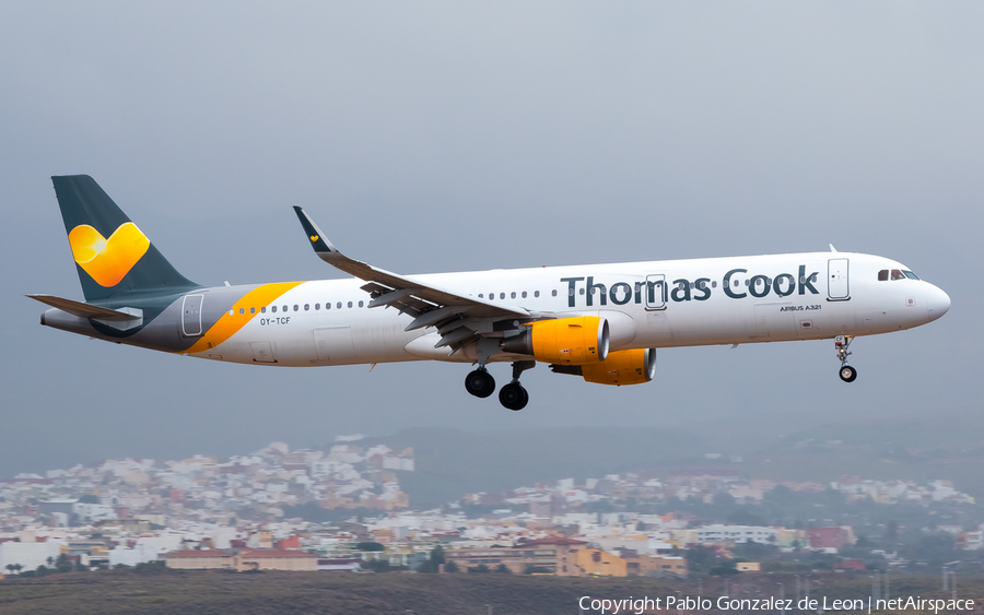 Thomas Cook Airlines Scandinavia Airbus A321-211 (OY-TCF) | Photo 334631