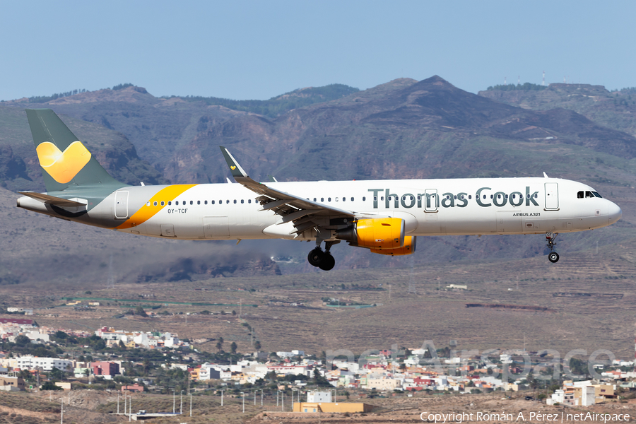 Thomas Cook Airlines Scandinavia Airbus A321-211 (OY-TCF) | Photo 413684