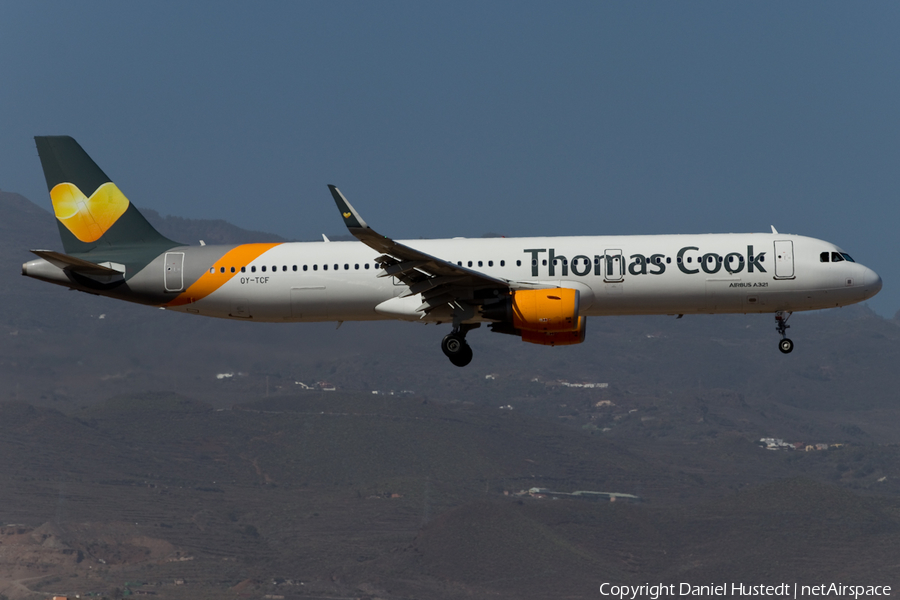 Thomas Cook Airlines Scandinavia Airbus A321-211 (OY-TCF) | Photo 443499