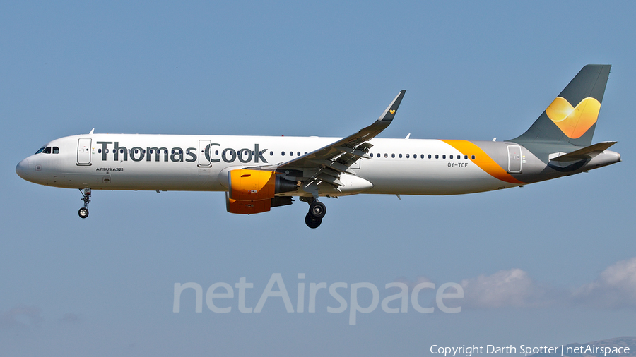 Thomas Cook Airlines Scandinavia Airbus A321-211 (OY-TCF) | Photo 267724