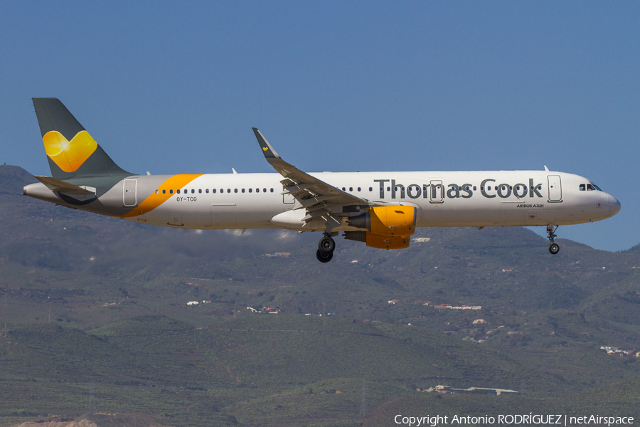 Thomas Cook Airlines Scandinavia Airbus A321-211 (OY-TCG) | Photo 286571