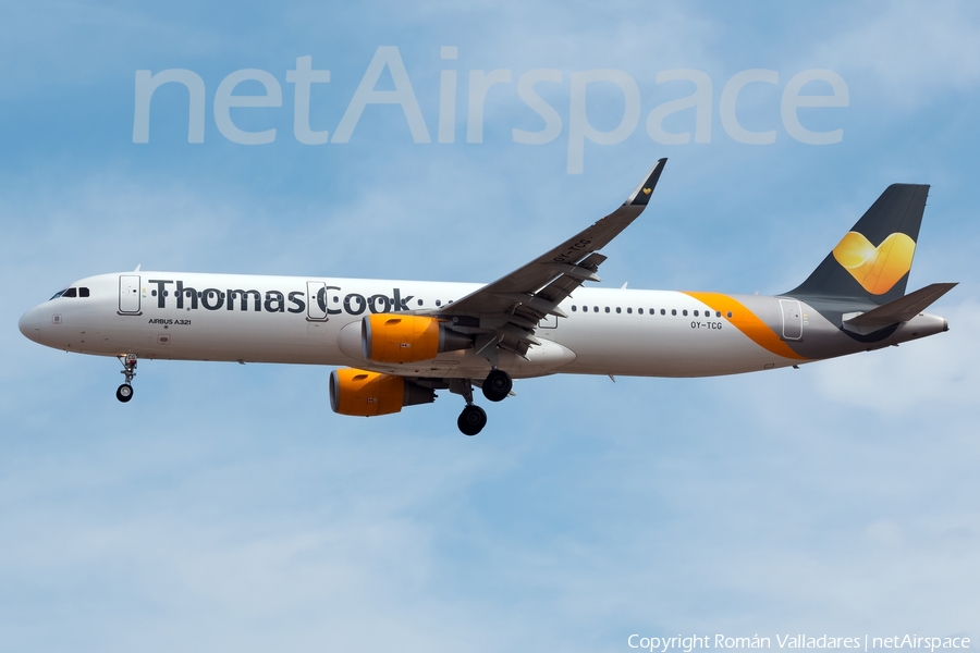 Thomas Cook Airlines Scandinavia Airbus A321-211 (OY-TCG) | Photo 338152