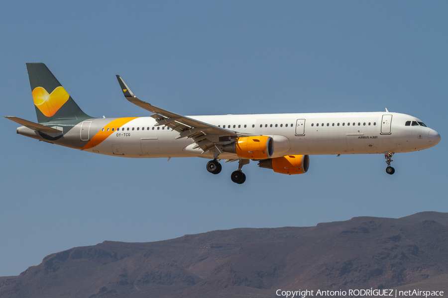 Thomas Cook Airlines Scandinavia Airbus A321-211 (OY-TCG) | Photo 408982