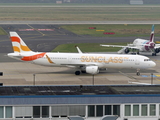 Sunclass Airlines Airbus A321-211 (OY-TCH) at  Dusseldorf - International, Germany