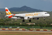Sunclass Airlines Airbus A321-211 (OY-TCH) at  Palma De Mallorca - Son San Juan, Spain
