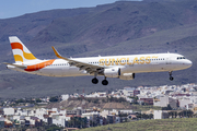 Sunclass Airlines Airbus A321-211 (OY-TCI) at  Gran Canaria, Spain