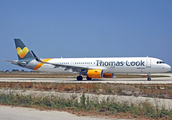Thomas Cook Airlines Scandinavia Airbus A321-211 (OY-TCI) at  Rhodes, Greece