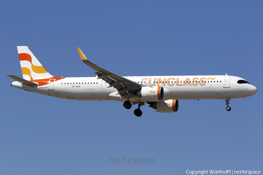 Sunclass Airlines Airbus A321-251NX (OY-VKA) | Photo 681225