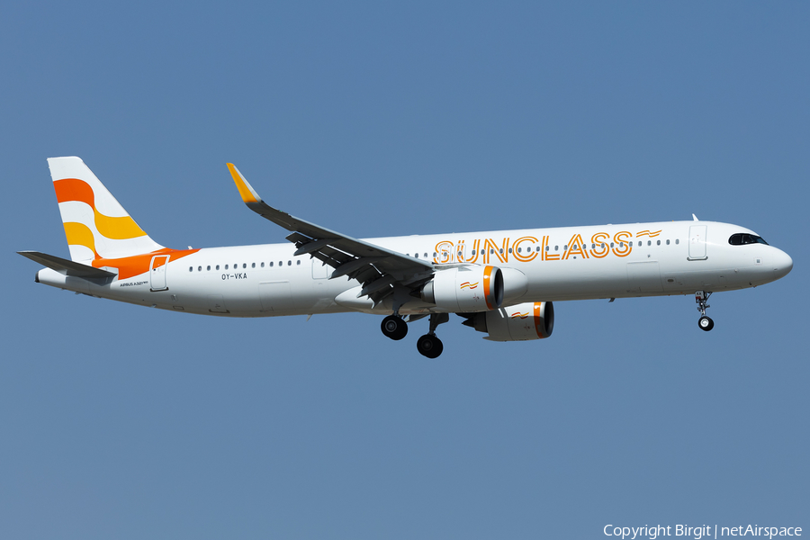 Sunclass Airlines Airbus A321-251NX (OY-VKA) | Photo 611486