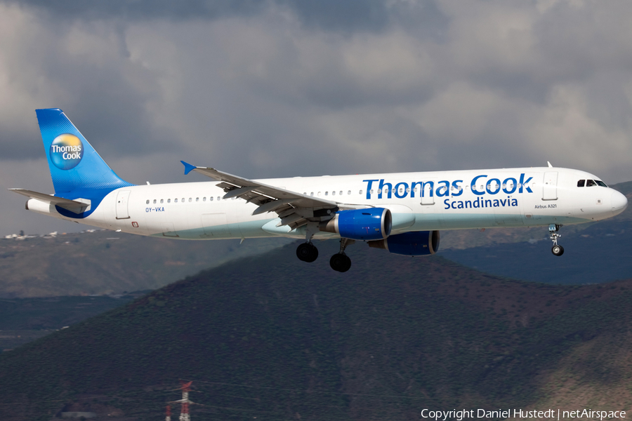Thomas Cook Airlines Scandinavia Airbus A321-211 (OY-VKA) | Photo 547856