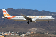 Sunclass Airlines Airbus A321-211 (OY-VKC) at  Gran Canaria, Spain