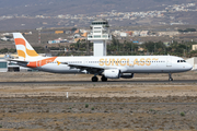 Sunclass Airlines Airbus A321-211 (OY-VKC) at  Tenerife Sur - Reina Sofia, Spain