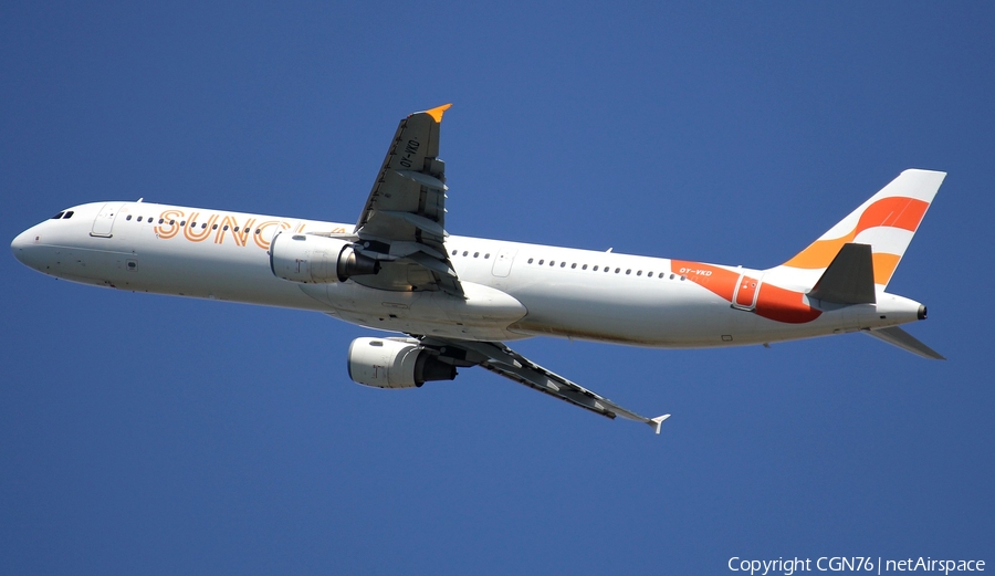 Sunclass Airlines Airbus A321-211 (OY-VKD) | Photo 507768