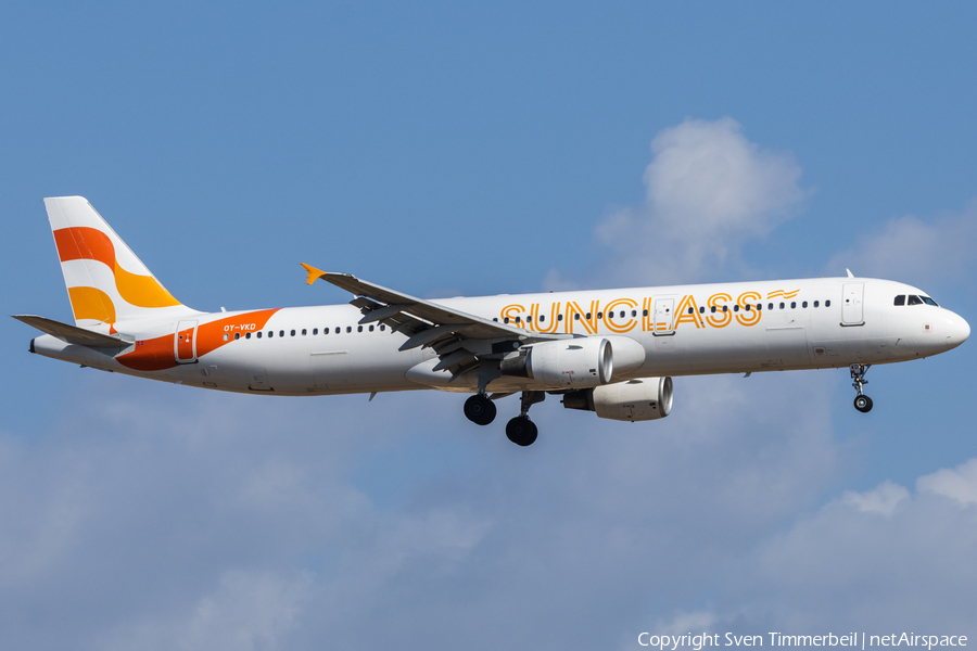 Sunclass Airlines Airbus A321-211 (OY-VKD) | Photo 583387