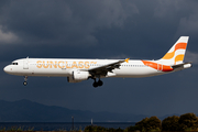 Sunclass Airlines Airbus A321-211 (OY-VKD) at  Rhodes, Greece