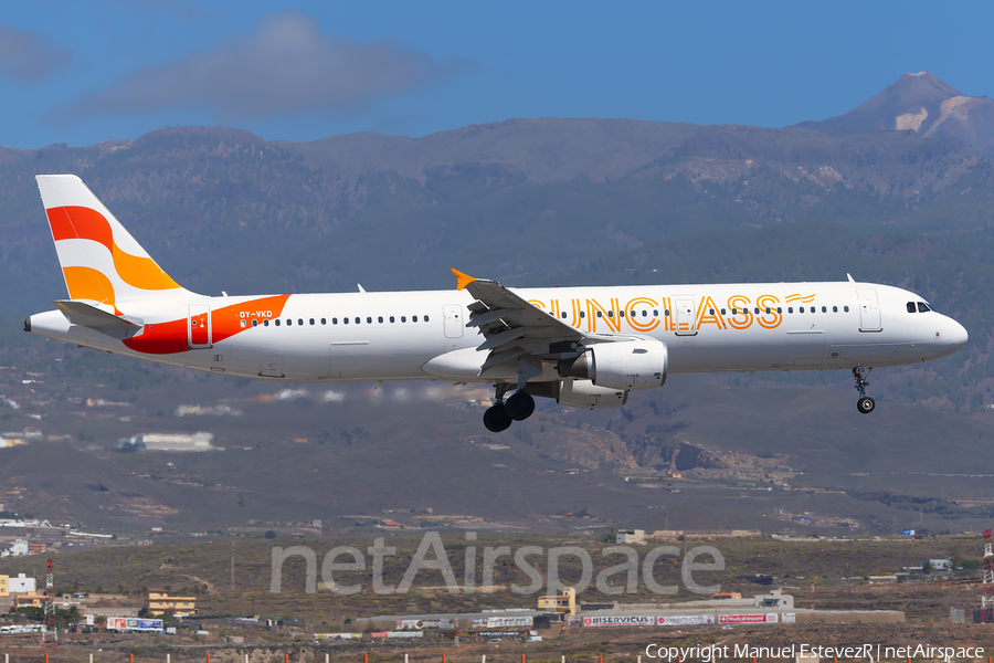 Sunclass Airlines Airbus A321-211 (OY-VKD) | Photo 529547