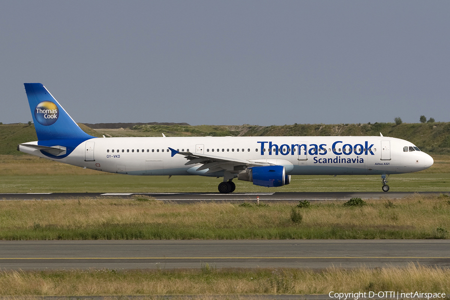 Thomas Cook Airlines Scandinavia Airbus A321-211 (OY-VKD) | Photo 276841