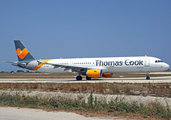 Thomas Cook Airlines Scandinavia Airbus A321-211 (OY-VKD) at  Rhodes, Greece