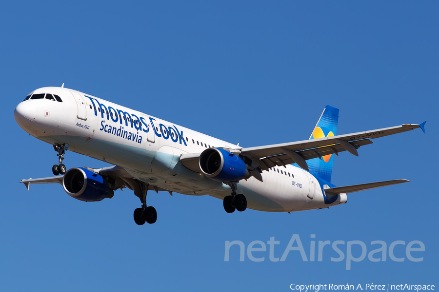 Thomas Cook Airlines Scandinavia Airbus A321-211 (OY-VKD) | Photo 282375